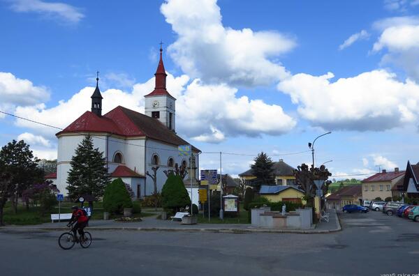 Strmilov a kostel sv. Jiljí