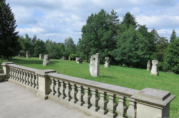 sochařský park na Gothardu