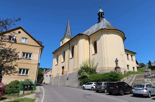kostel sv. Jana Křtitele Janov nad Nisou