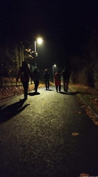 v dobré náladě se vracíme na ubytko